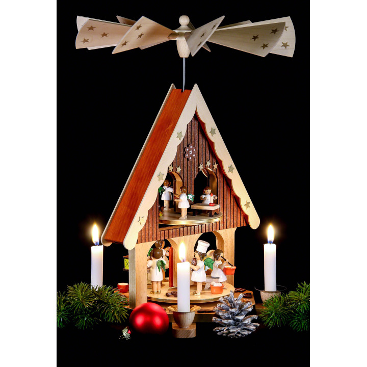 2-Tier Pyramid - Angel's Bakery - 36 cm / 14.2 inch