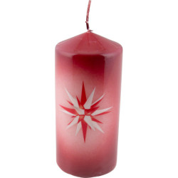 Herrnhuter Christmas Candle - 15 cm / 5.9 inch