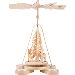 1-Tier Pyramid - Deer - 25 cm / 9.8 inch