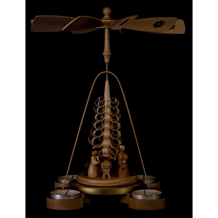 1-stöckige Pyramide Christi Geburt - 25 cm