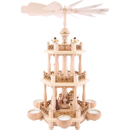 3-Tier Pyramid - 'Nativity' - 46 cm / 18.1 inch