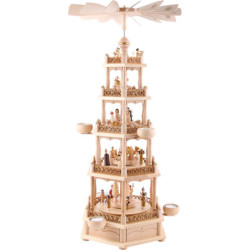 5-stöckige Pyramide Christi Geburt - 74 cm