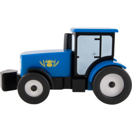 Räuchertraktor blau - 12 cm