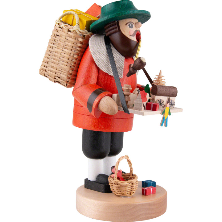 Räuchermännchen Spielzeughändler - 17 cm