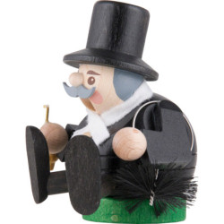 Räuchermännchen mini sitzend - Essenkehrer - 8 cm