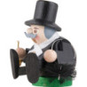 Räuchermännchen mini sitzend - Essenkehrer - 8 cm