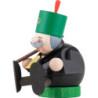 Räuchermännchen mini sitzend - Bergmann - 9 cm