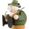 Räuchermännchen mini sitzend - Förster - 7 cm