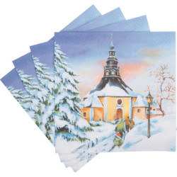 Napkins Sunset in Seiffen - 20 pcs.