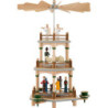 3-Tier Pyramid - Nativity - 35 cm / 13.5 inch