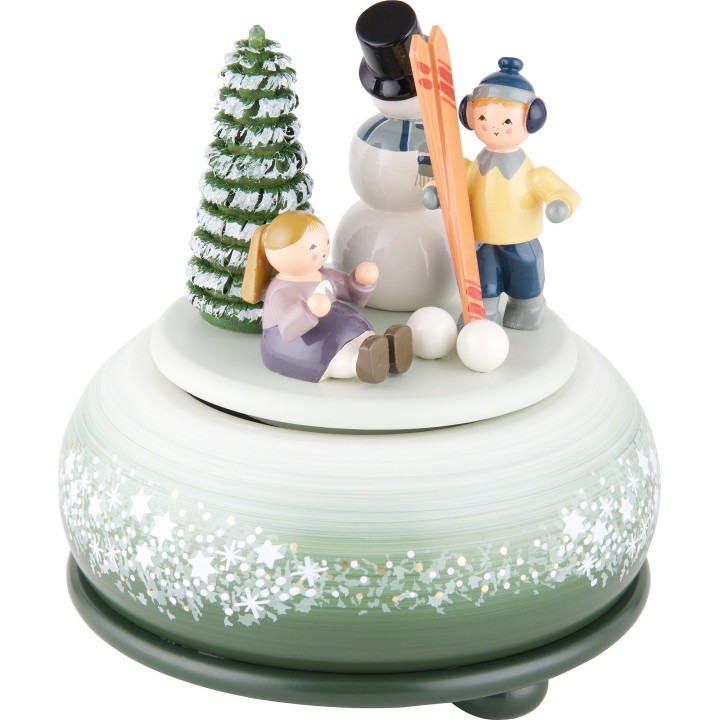 Music Box Fun Sking - 14 cm / 5 inch