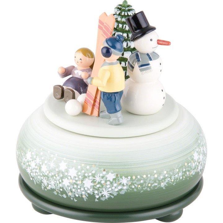 Music Box Fun Sking - 14 cm / 5 inch