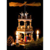 3-Tier Pyramid - Nativity - 35 cm / 13.5 inch