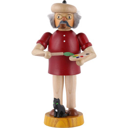 Räuchermännchen Maler - 17 cm