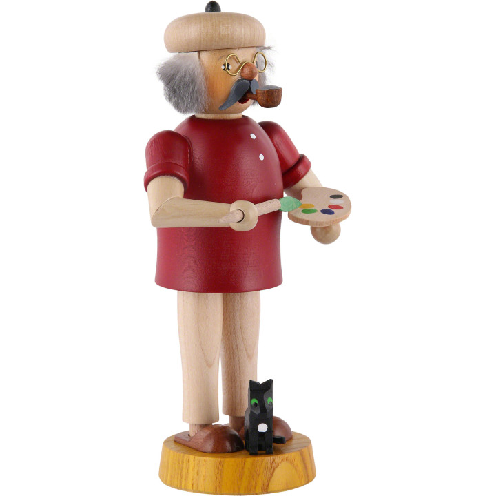 Räuchermännchen Maler - 17 cm