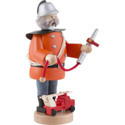 Räuchermännchen Feuerwehrmann - 21 cm