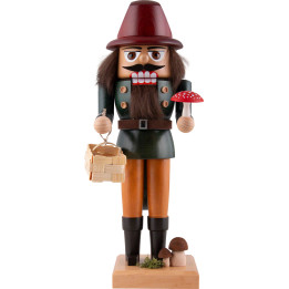 Nussknacker Pilzsammler - 26 cm