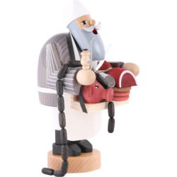 Räuchermännchen Fleischverkäufer - 19 cm