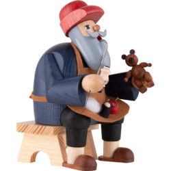 Smoker - Teddymaker - Shelf Sitter - 16 cm / 6.3 inch
