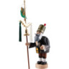 Smoker - Miner with Bell Tree - 31 cm / 12.2 inch