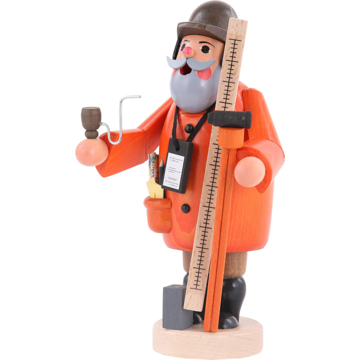 Räuchermännchen Vermesser - 19 cm