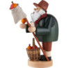 Räuchermännchen Apfelpflücker - 19 cm