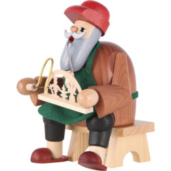 Räuchermännchen Schwibbogenmacher - Kantenhocker - 16 cm