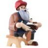 Räuchermännchen Schnitzer - Kantenhocker - 16 cm