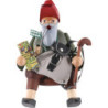 Smoker - Wanderer/Hiker - Shelf Sitter - 15 cm / 6 inch