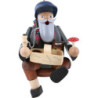 Räuchermännchen Pilzsucher - Kantenhocker - 14 cm