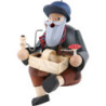 Räuchermännchen Pilzsucher - Kantenhocker - 14 cm