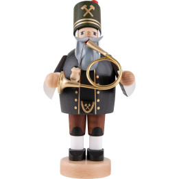 Räuchermännchen Bergmann mit Horn - 20 cm