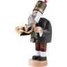 Räuchermännchen Bergmann mit Horn - 20 cm