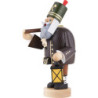 Smoker - Miner with Axe and Lamp - 20 cm / 8 inch