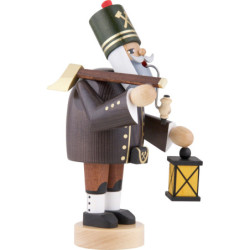 Smoker - Miner with Axe and Lamp - 20 cm / 8 inch