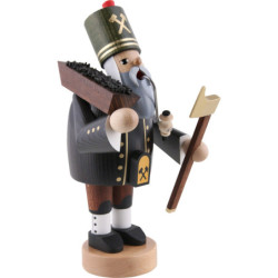 Räuchermännchen Bergmann mit Erzkiste - 20 cm