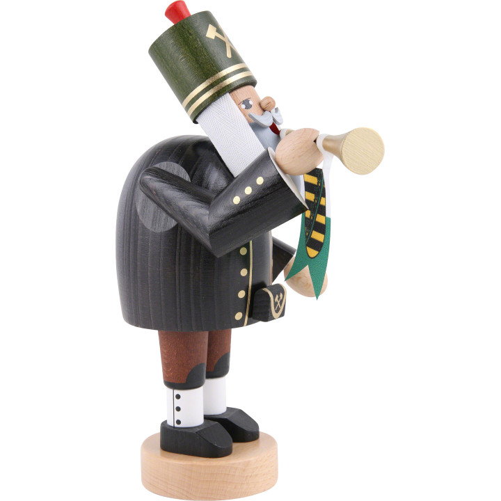 Smoker - Miner with Trumpet - 20 cm / 7.9 inch
