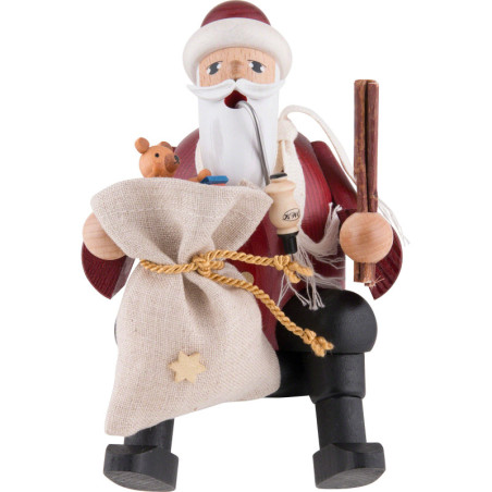 Smoker - Santa Claus - Shelf Sitter - 15 cm / 6 inch