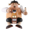 Räuchermännchen Kaffeesachse - Kantenhocker - 24 cm