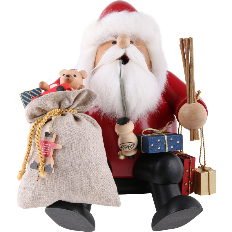 Smoker - Santa - Shelf Sitter - 26 cm / 10 inch
