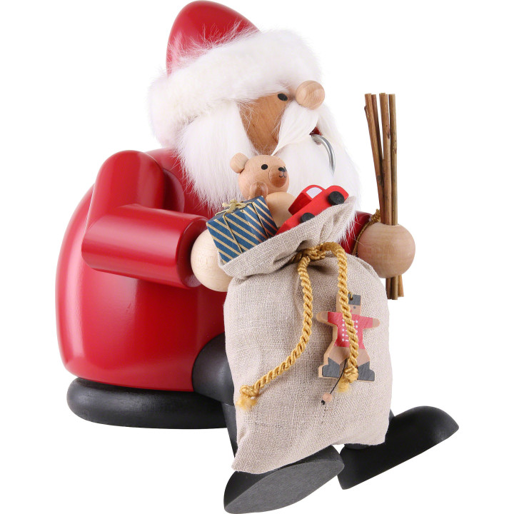 Smoker - Santa - Shelf Sitter - 26 cm / 10 inch