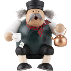 Räuchermännchen "Tea Time" - 15 cm