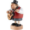 Räuchermännchen Gitarrist - 21 cm