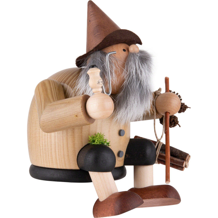 Räuchermännchen Kantenhocker Waldwichtel - 15 cm