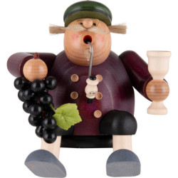 Smoker - Wine Grower - Shelf Sitter - 15 cm / 5.9 inch