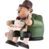 Smoker - Woodcraft Seller - Shelf Sitter - 15 cm / 6 inch