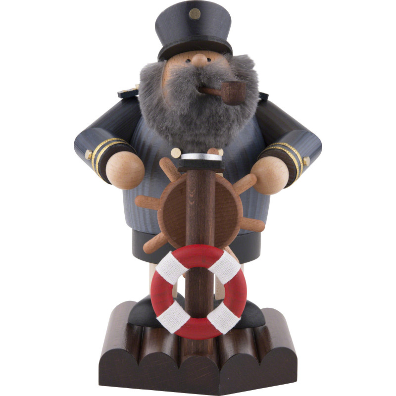 Räuchermännchen Kapitän - 20 cm