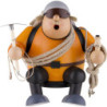 Räuchermännchen Bergsteiger - Kantenhocker - 16 cm