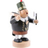 Räuchermännchen Bergmann mit Kohlenkiste - 18 cm