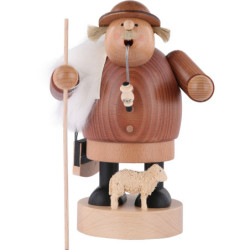 Räuchermännchen Schäfer mit Stab - 18 cm